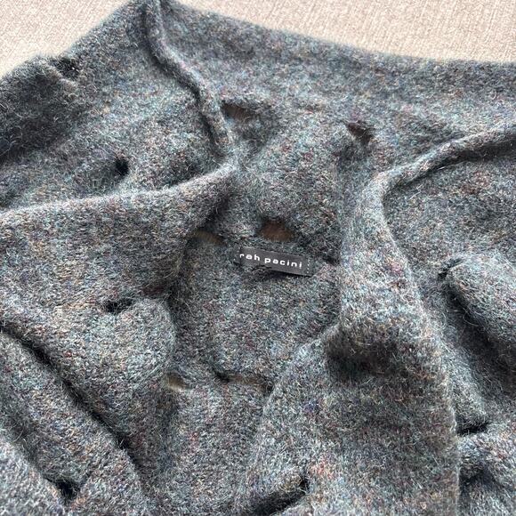 Sarah Pacini Short Asymmetric Cardigan - Picture 4 of 6